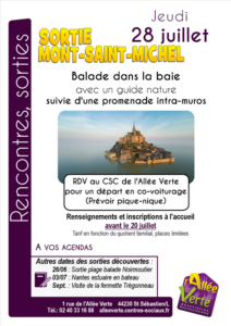 2016 07 28 - Sortie Mont St Michel