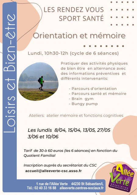 3 RDV sport santé mémoire et